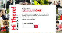 Desktop Screenshot of cellularone.com